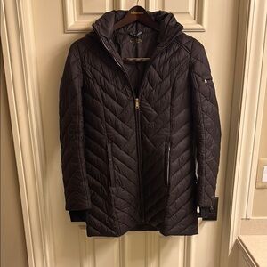 Nautica Dark Brown Quilted Women's Jacket